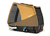 Rimorchio per cani da bicicletta Enna Sundown yellow con copertura antipioggia inclusa