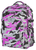 Generation Z ryggsäck, camouflage rosa