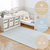 XL Puzzlematte für Babys 170 x 120 cm – Hygge, Grey