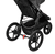 Kinderwagen Summit X3 Mid night  Black inclusief Deluxe 2 reiswieg en weerbescherming