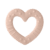 BIBS® Beißring Baby Bitie Heart ab 3 Monaten Blush