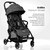 hamilton di yoop passeggino XL in grigio scuro