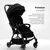 hamilton da yoop Passeggino leggero X1 Plus in nero