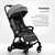 hamilton de yoop Silla de paseo X1 Plus gris