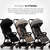 hamilton de yoop Silla de paseo X1 Plus gris