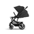 Balios Black Black Black i-Size Black Barnvagnset S Lux Moon inkl. liggdel Liggdel S Lux Moon , babyskydd Cloud G Moon , adapter och basstation Base