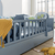 Bodenbett Little Flo mattblau 120 x 200 cm