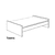 Bodenbett Little Flo cashmere beige 140 x 200 cm
