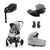 Balios Silver i-Size Black Adapter Lastenvaunusarja S Lux Lava Grey sis. pinnasängyn S Lux Lava Grey, turvaistuimen Cloud G Plus Moon Plus ja tukiaseman Base G.