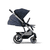 Poussette trio combinée 3en1 Balios S Lux Silver Ocean Blue nacelle Cot S cosy Cloud G i-Size base G