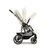 Carrito de bebé Set Balios S Lux Taupe Seashell Beige con capazo Cot S Lux Seashell Beige Silla portabebés Cloud G i-Size Plus Seashell Beige Plus Adaptador y base isofix G