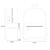 Care Lovely Leather Bytesryggsäck Nice , svart
