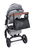 Wickeltasche Mommy Club Signatur Simili Leder schwarz