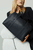 Wickeltasche Mommy Club Signatur Simili Leder schwarz
