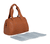 Wickeltasche Mommy Club Signatur Simili Leder braun