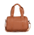 Wickeltasche Mommy Club Signatur Simili Leder braun