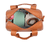 Wickeltasche Mommy Club Signatur Simili Leder braun