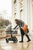Wickeltasche Mommy Club Signatur Simili Leder braun