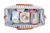 Mommy Bag Wickeltasche Streifen Nude Terracotta