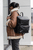 Care Lovely Leather Bytesryggsäck Sienna , svart