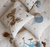 Kinder Besticktes Kissen Butterfly