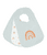Bavoir bébé scratch happaklat arc-en-ciel menthe lot de 3