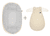 Bundle Set Schlummer-Nestchen + Baby-Mäxchen Quilt nature