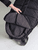 Winterfußsack MILA black