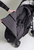 Winterfußsack MILA black