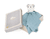 Classic Stripes  Sciarpa accogliente confezione regalo Blu