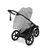 Black AVI SPIN kinderwagen Mist Grijs