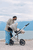Kinderwagen Mev Toon paars