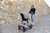 Carrito de bebé Combi  Mev Kite gris