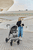Carrito de bebé Combi  Mev Kite gris