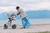 Carrito de bebé combi  Mev Wink verde