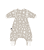 Combinaison pyjama bébé manches amovibles animaux zoo taupe