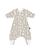 Combinaison pyjama bébé manches amovibles animaux zoo taupe