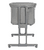 BBC Beistellbett Amara Tinted Gray