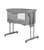 BBC Beistellbett Amara Tinted Gray