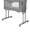 BBC Beistellbett Amara Tinted Gray