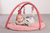 Arco de juego amigos de los animales, rosa