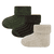 Babysocken 3er-Pack Rippe/Umschlag beige/braun/grün