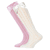 Knästrumpor 2-pack Traforato rosett beige/pink