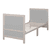 Cuna combinada EASY SLEEP 70 x 140 gris natural
