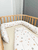 Tour de lit bébé Nestchen jersey Rainbow écru 165 cm