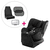 Reboarder Dualfix Plus Space Black inlusive gratis Schutz- und Sicherheits 3-er Set