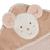 Cape de bain enfant souris 80x80 cm