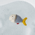 Bade-Schwamm Fisch