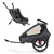 Steel ® Kidgoo 2 kinderfietskar grijs met baby-autozitje donkergrijs 2023