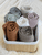 Musselindecke himsky 2er-Pack creme/beige